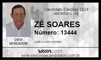 Candidato ZÉ SOARES 2024 - AMONTADA - Eleições