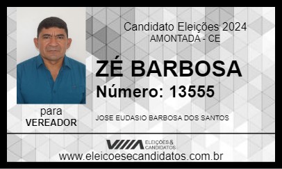 Candidato ZÉ BARBOSA 2024 - AMONTADA - Eleições