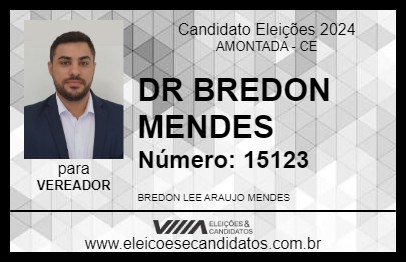 Candidato DR BREDON MENDES 2024 - AMONTADA - Eleições