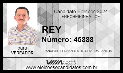 Candidato REY 2024 - FRECHEIRINHA - Eleições