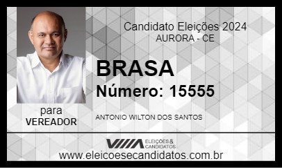 Candidato BRASA 2024 - AURORA - Eleições