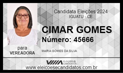 Candidato CIMAR GOMES 2024 - IGUATU - Eleições