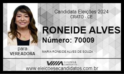 Candidato RONEIDE ALVES 2024 - CRATO - Eleições