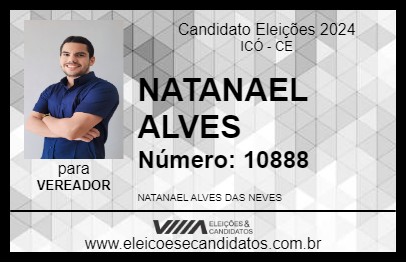 Candidato NATANAEL ALVES 2024 - ICÓ - Eleições