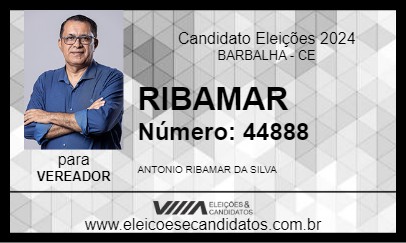 Candidato RIBAMAR 2024 - BARBALHA - Eleições