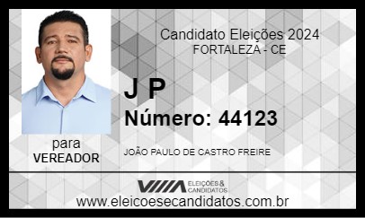 Candidato J P 2024 - FORTALEZA - Eleições