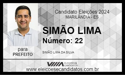 Candidato SIMÃO LIMA 2024 - MARILÂNDIA - Eleições