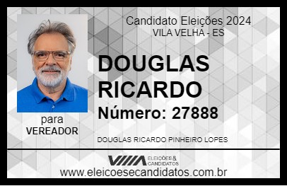 Candidato DOUGLAS RICARDO 2024 - VILA VELHA - Eleições