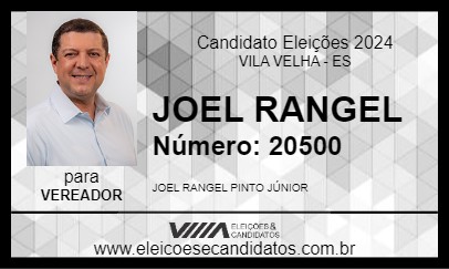 Candidato JOEL RANGEL 2024 - VILA VELHA - Eleições