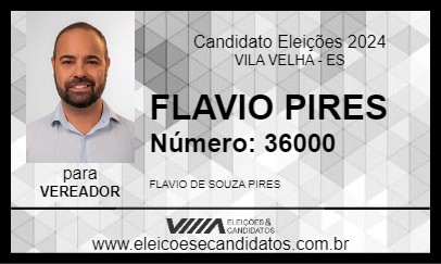 Candidato FLAVIO PIRES 2024 - VILA VELHA - Eleições