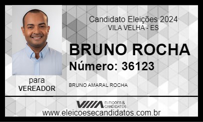 Candidato BRUNO ROCHA 2024 - VILA VELHA - Eleições