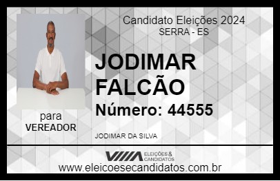 Candidato JODIMAR FALCÃO 2024 - SERRA - Eleições