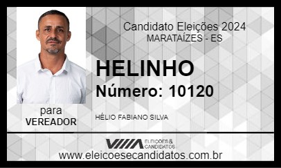 Candidato HELINHO 2024 - MARATAÍZES - Eleições