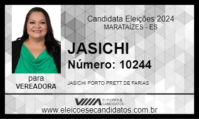 Candidato JASICHI 2024 - MARATAÍZES - Eleições