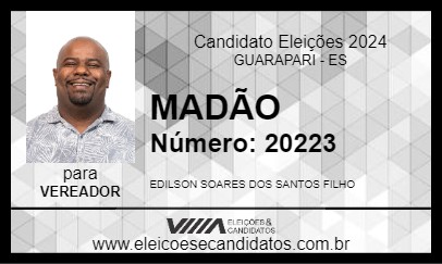 Candidato MADÃO 2024 - GUARAPARI - Eleições