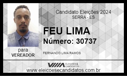 Candidato FEU LIMA 2024 - SERRA - Eleições