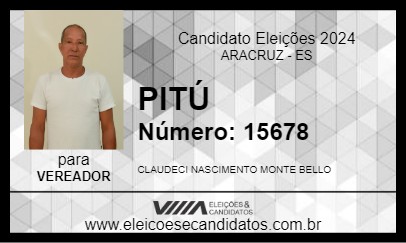 Candidato PITÚ 2024 - ARACRUZ - Eleições