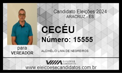 Candidato CECÉU 2024 - ARACRUZ - Eleições