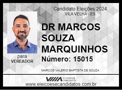 Candidato DR MARCOS SOUZA MARQUINHOS 2024 - VILA VELHA - Eleições