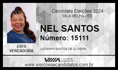 Candidato NEL SANTOS 2024 - VILA VELHA - Eleições