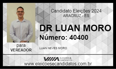 Candidato DR LUAN MORO 2024 - ARACRUZ - Eleições