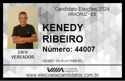 Candidato KENEDY RIBEIRO 2024 - ARACRUZ - Eleições