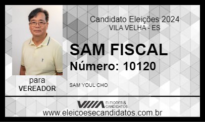 Candidato SAM FISCAL 2024 - VILA VELHA - Eleições