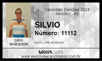 Candidato SILVIO 2024 - ARACRUZ - Eleições