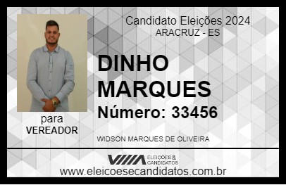 Candidato DINHO MARQUES 2024 - ARACRUZ - Eleições