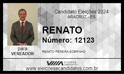 Candidato RENATO 2024 - ARACRUZ - Eleições