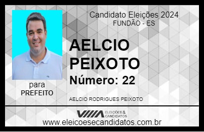 Candidato AELCIO PEIXOTO 2024 - FUNDÃO - Eleições