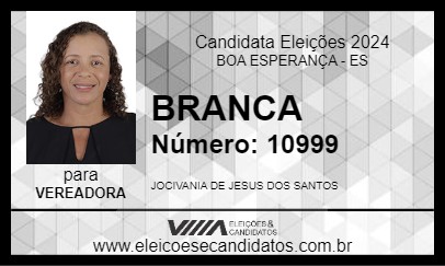 Candidato BRANCA 2024 - BOA ESPERANÇA - Eleições