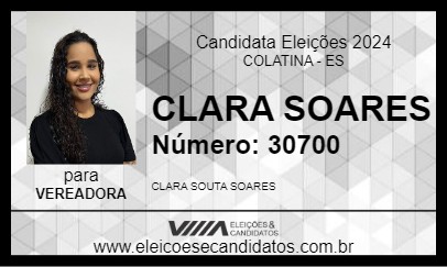 Candidato CLARA SOARES 2024 - COLATINA - Eleições