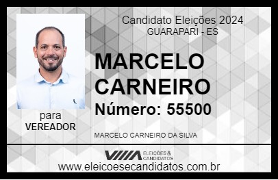 Candidato MARCELO CARNEIRO 2024 - GUARAPARI - Eleições