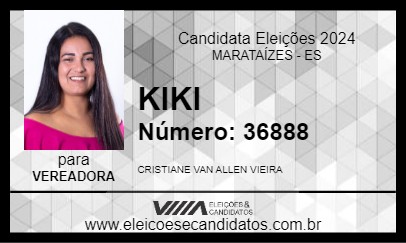 Candidato KIKI 2024 - MARATAÍZES - Eleições