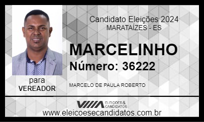 Candidato MARCELINHO 2024 - MARATAÍZES - Eleições