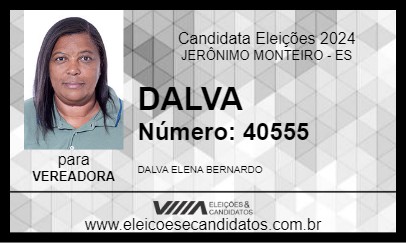 Candidato DALVA 2024 - JERÔNIMO MONTEIRO - Eleições