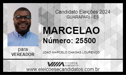 Candidato MARCELAO 2024 - GUARAPARI - Eleições