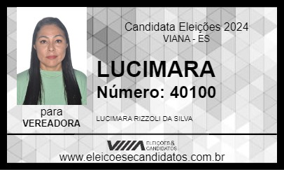 Candidato LUCIMARA 2024 - VIANA - Eleições