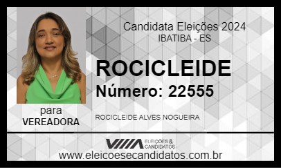 Candidato ROCICLEIDE 2024 - IBATIBA - Eleições