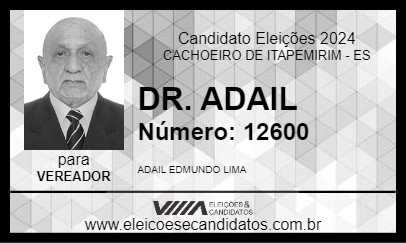 Candidato DR. ADAIL 2024 - CACHOEIRO DE ITAPEMIRIM - Eleições