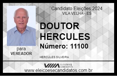 Candidato DOUTOR HERCULES 2024 - VILA VELHA - Eleições