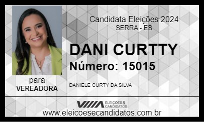 Candidato DANI CURTTY 2024 - SERRA - Eleições