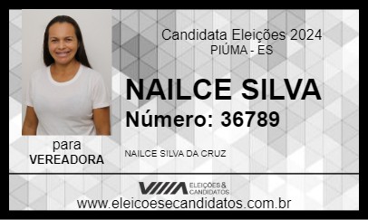 Candidato NAILCE SILVA 2024 - PIÚMA - Eleições