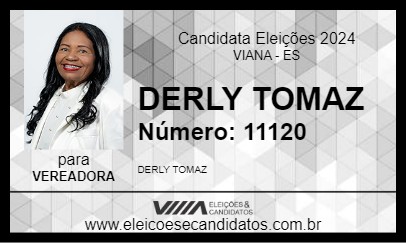 Candidato DERLY TOMAZ 2024 - VIANA - Eleições