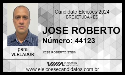 Candidato JOSE ROBERTO 2024 - BREJETUBA - Eleições