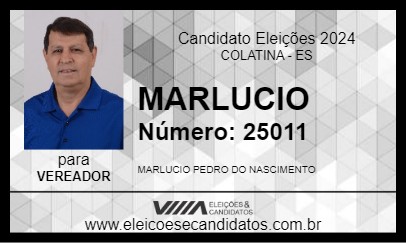 Candidato MARLUCIO 2024 - COLATINA - Eleições