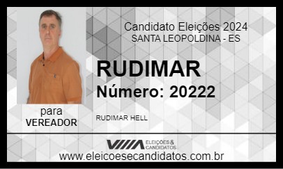 Candidato RUDIMAR 2024 - SANTA LEOPOLDINA - Eleições