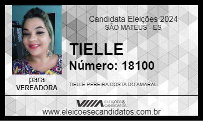 Candidato TIELLE 2024 - SÃO MATEUS - Eleições