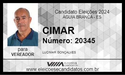 Candidato CIMAR 2024 - ÁGUIA BRANCA - Eleições